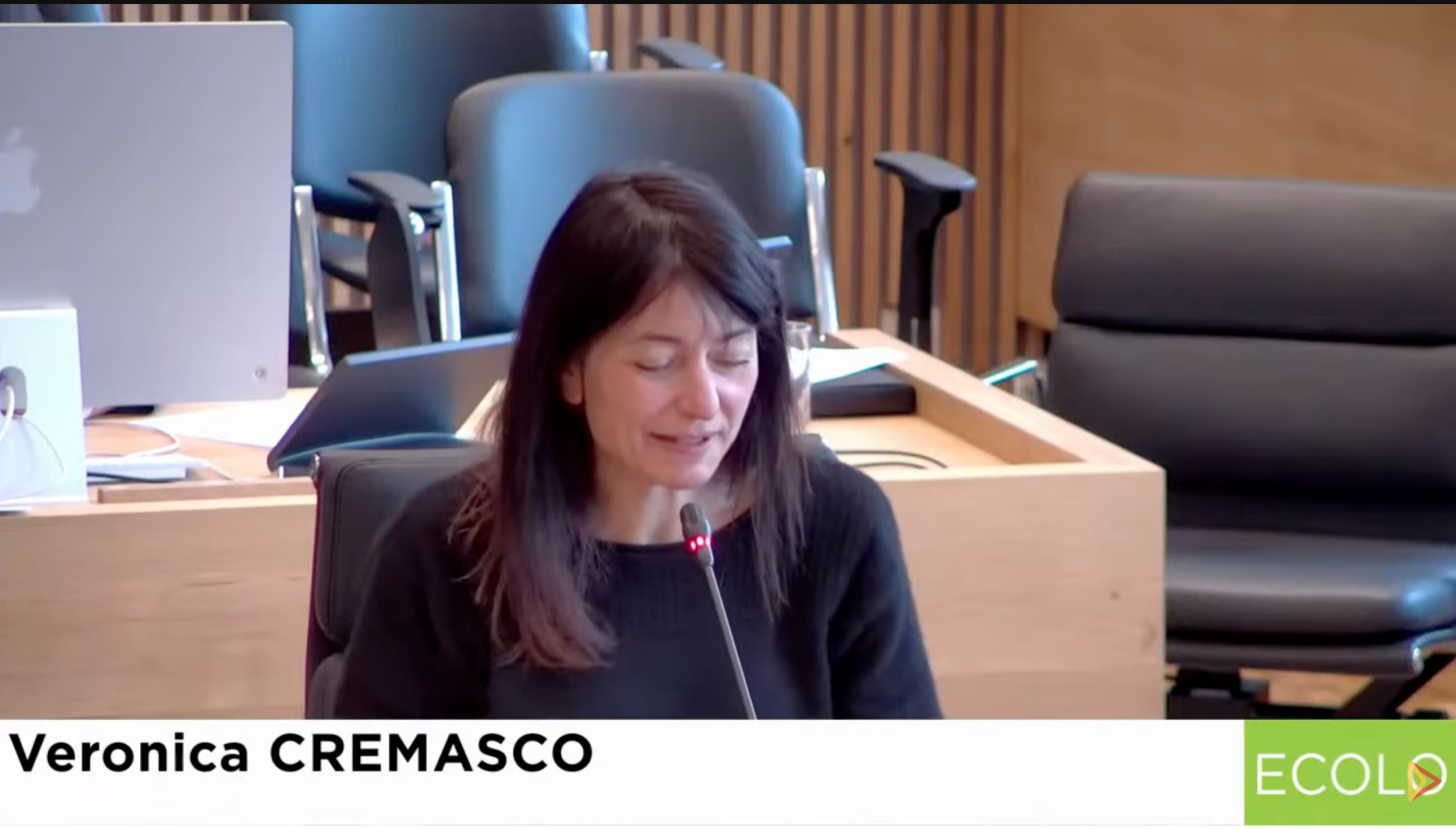 Interpellations parlementaires – Veronica Cremasco
